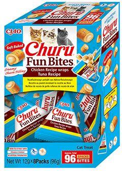 Churu Cat BOX Fun Bites Chicken wraps Tuna 8x12g