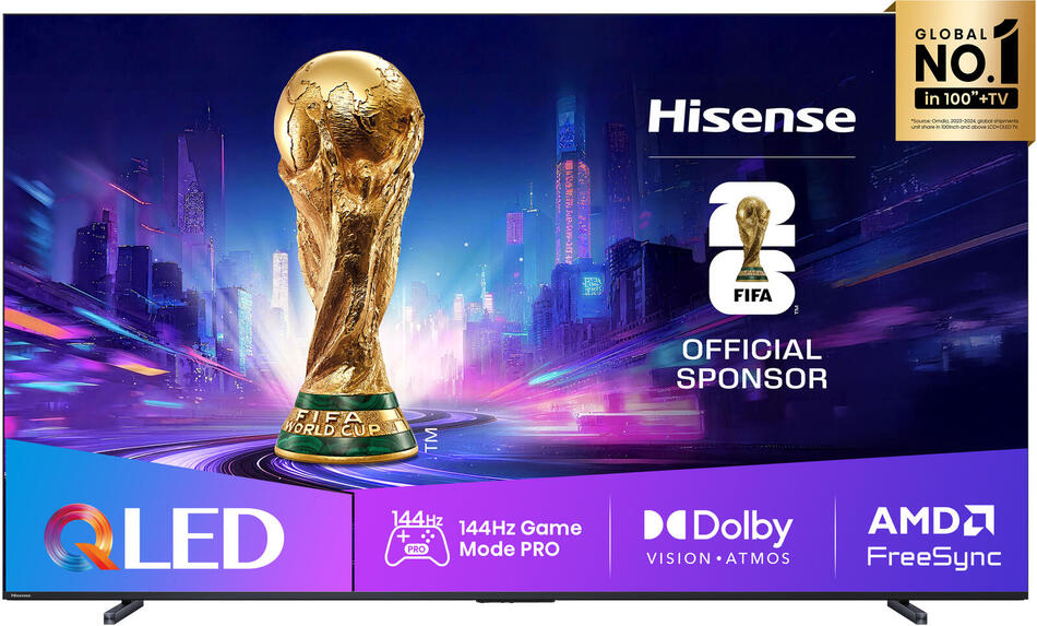Hi-QLED Smart TV Hisense 100E7Q PRO