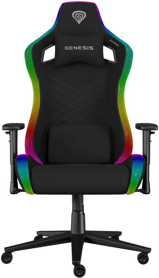 Herní křeslo GENESIS TRIT 660, RGB, Černé (NFG-2247)