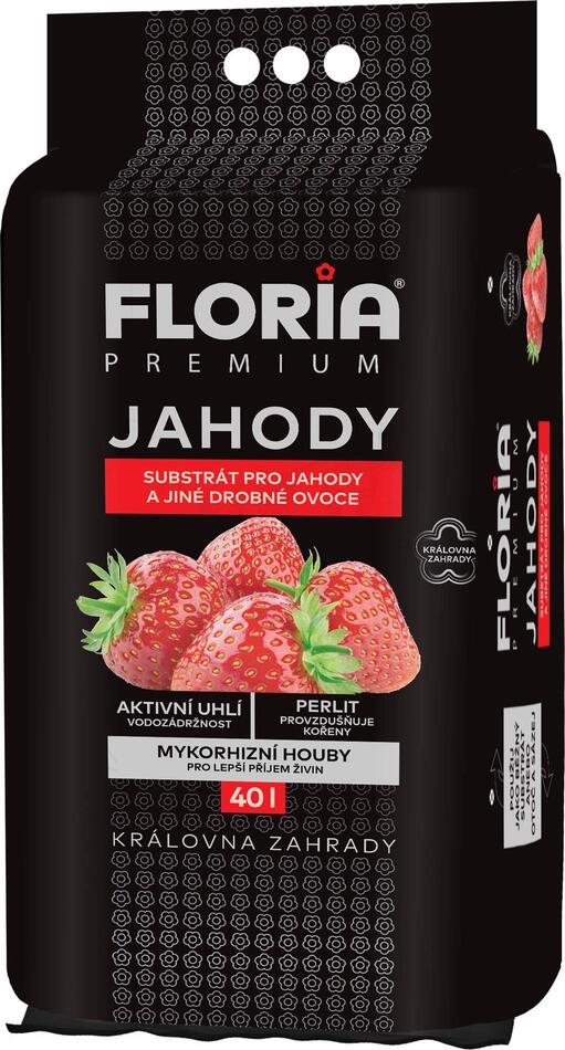 Substrát Agro FLORIA pro jahody 40 l, otoč a sázej