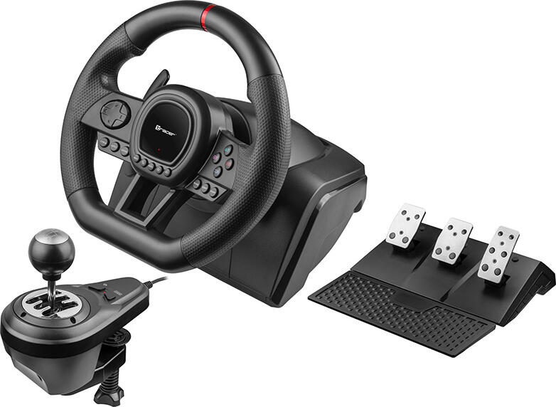 Volant TRACER SimRacer Manual Gearbox 6 in 1, PC / PS4 / PS3 / Xone / X360 / SWITCH