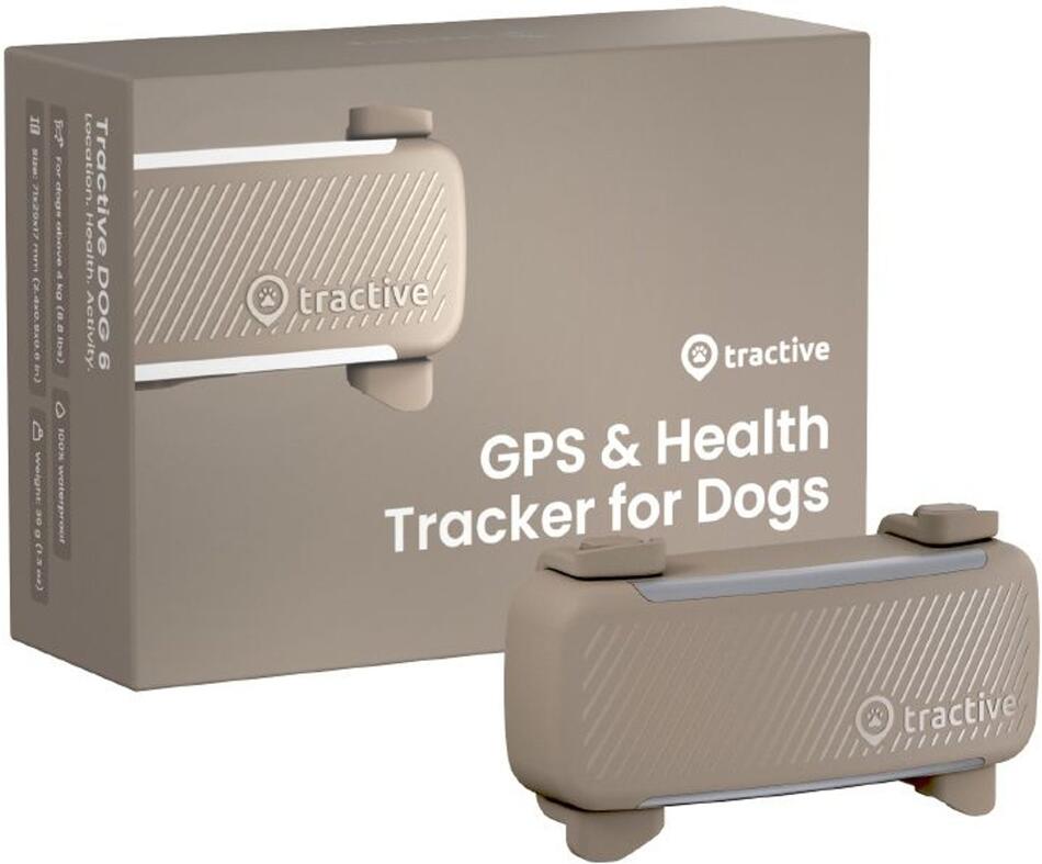 Tractive GPS DOG 6 - hnědá