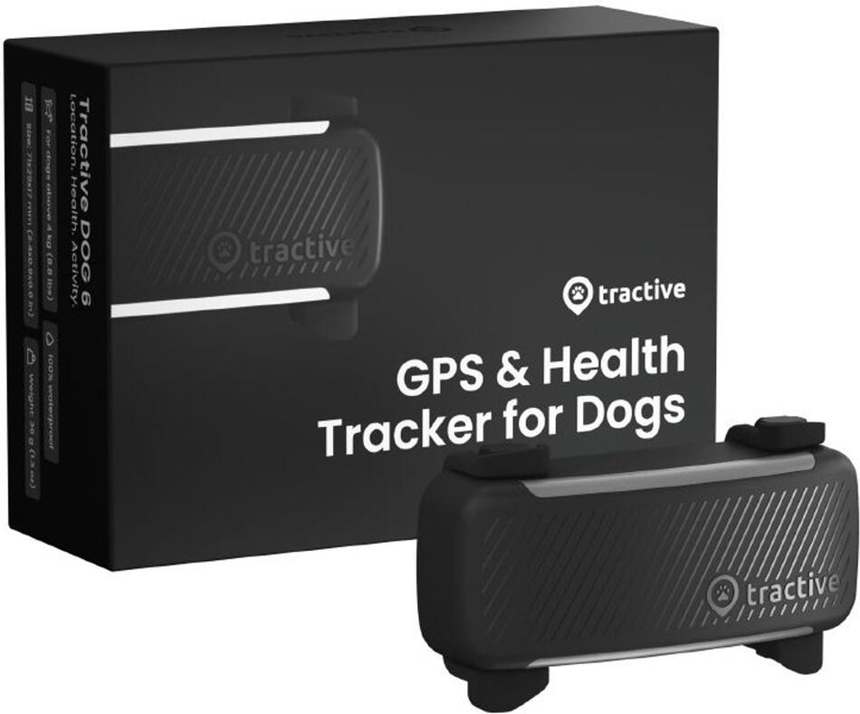 Tractive GPS DOG 6 - černá