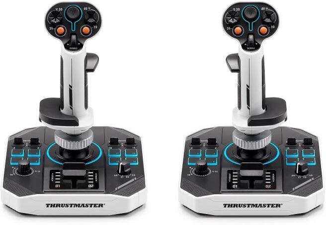 Thrustmaster Sol-R 2 HOSAS Space Sim Duo, USB, duální herní joystick pro PC (2ks) (2960939)