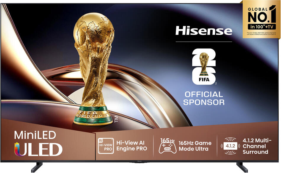 ULED Smart TV Hisense 100U8Q