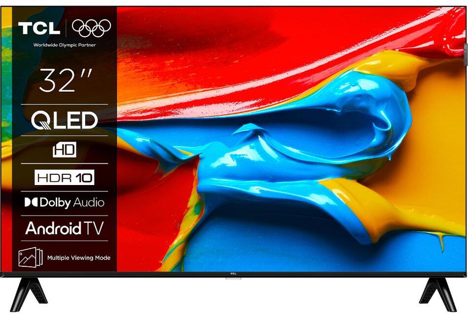 TCL 32V4C SMART TV 32" QLED/HD/Direct LED / 2xHDMI / USB / LAN / ANDROID
