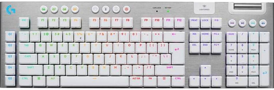 Herní klávesnice Logitech G915 X LIGHTSPEED White