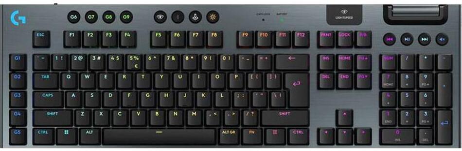 Herní klávesnice Logitech G915 X LIGHTSPEED Black