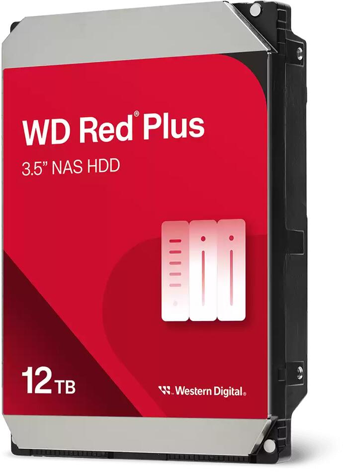 Western Digital HDD 12TB WD120EFGX Red Plus