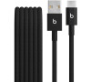 Apple Beats USB-A to USB-C Woven Cables (1.5 m) - Bolt Black (2-Pack)