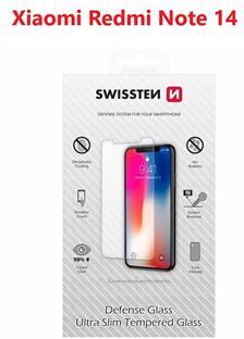 OCHRANNÉ TEMPEROVANÉ SKLO SWISSTEN PRO XIAOMI REDMI NOTE 14 5G RE 2,5D