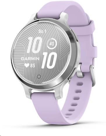 Chytré hodinky Garmin Lily 2 Active (010-02891-01), Silver/Purple Jasmine