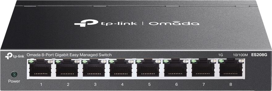 TP-Link OMADA switch ES208G (8xGbE,fanless)