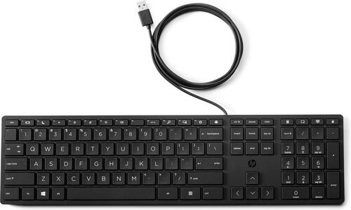 HP 320K/Drátové USB-A/CZ-SK layout/Černá (9SR37UT#BCM)