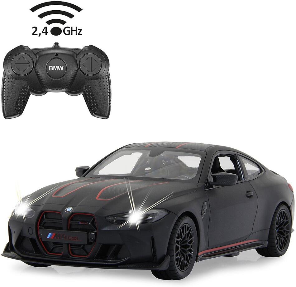 Jamara BMW M4 CSL 1:16 black matt 2,4GHz