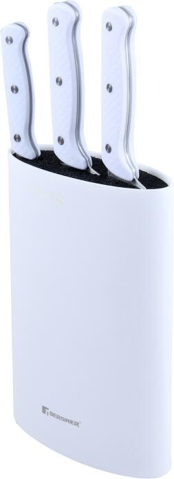 BERGNER Sada nožů v bloku 3 ks NATURALLY BG-39245-WH