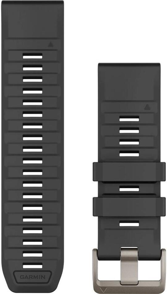 Výměnný pásek pro hodinky Garmin QuickFit 26 mm Band Graphite Silicone
