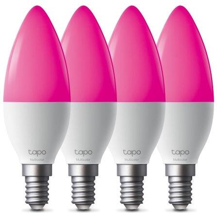 TP-Link Tapo L430C(4-pack) Chytrá vícebarevná žárovka