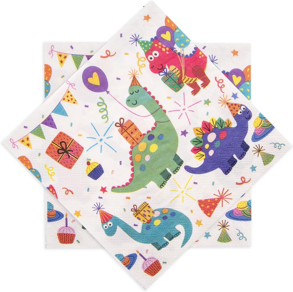 Servírovací ubrousky dinosauři Orion