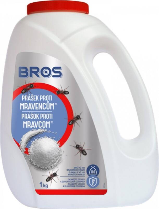 Bros prášek proti mravencům, 1 kg