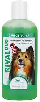 Šampon Bea antiparazitární Rival DUO pes,dl.srst 200ml