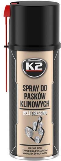 Spray na klínové řemeny K2 400ml