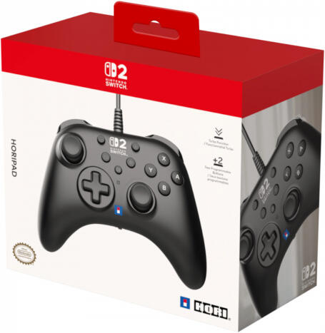 SWITCH 2 HORIPAD Turbo (Black)