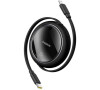 Navíjecí kabel USB-C/Lightning 1m 20W Baseus