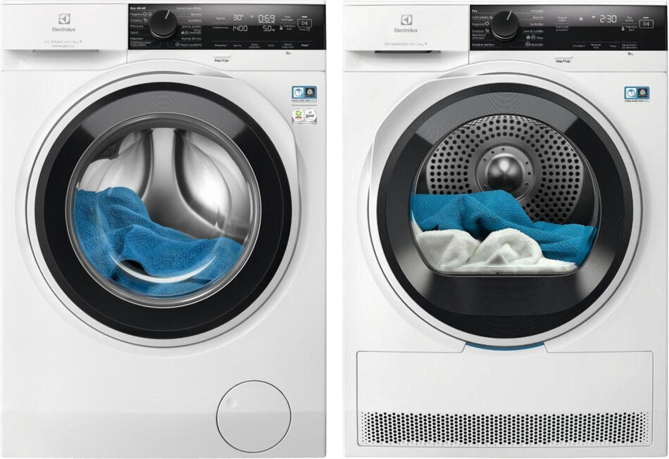 SET Pračka Electrolux EW7F4485CQ + Sušička prádla Electrolux EW7D484UCC