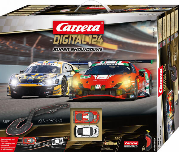 Autodráha Carrera D124 23639 Super Showdown