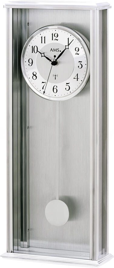 Kyvadlové nástěnné hodiny 5280 AMS řízené rádiovým signálem 51cm