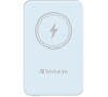 VERBATIM Powerbanka Charge 'n' Go, Magnetická, 5000 mAh, USB-C, Modrá (32242)