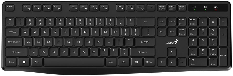 Bezdrátová klávesnice Genius KB-7200 (31320002409), černá