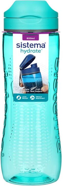 Sistema Láhev s poutkem Hydrate Active Flip Top 800 ml, mátová