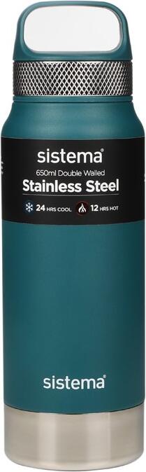 Sistema Nerezová termoska Hydrate Stainless Steel 650 ml, zelená