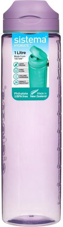 Sistema Tritanová láhev Hydrate Flip Top 1 l, fialová