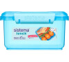 Sistema Dělený svačinový box Lunch Plus 1,2 l, modrá