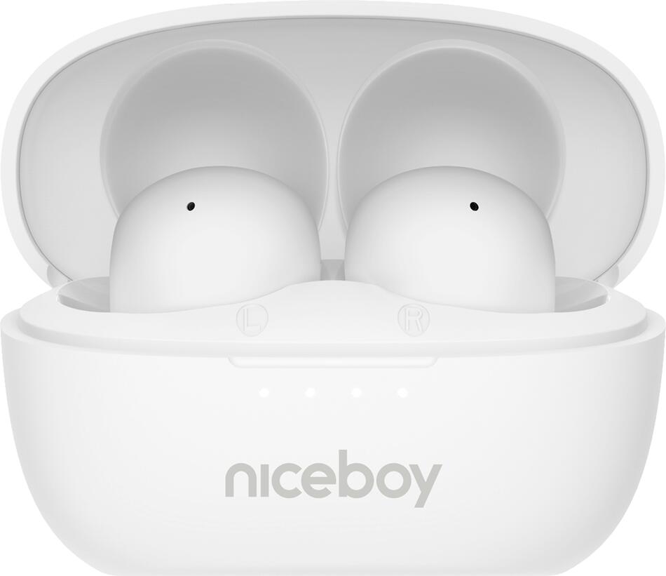 Bezdrátová sluchátka Niceboy Podsie 4 POP White