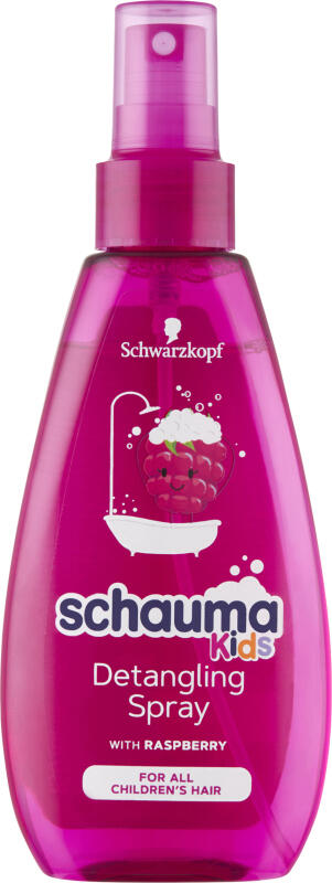 Schauma Kids sprej na rozčesávání s extraktem z maliny, 150 ml