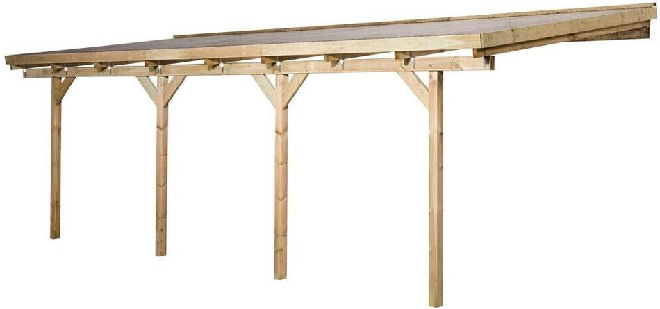 Dřevěná zahradní pergola 671 (7x3 m) WEKA