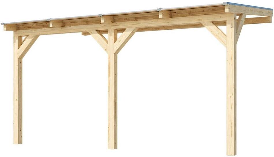Dřevěná zahradní pergola 672 (4,3x2,7 m) WEKA