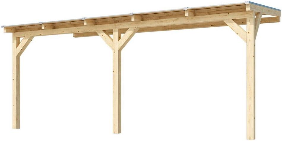 Dřevěná zahradní pergola 672 (5,4x2,7 m) WEKA