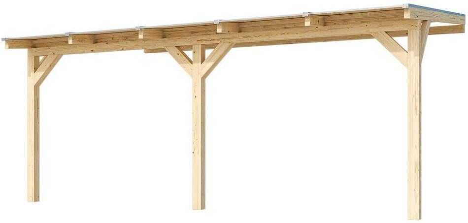 Dřevěná zahradní pergola 672 (5,4x3,7 m) WEKA