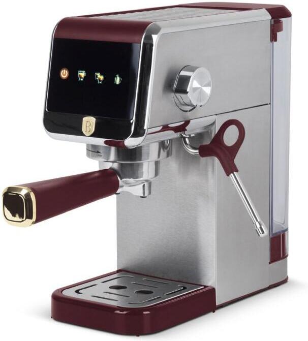 BERLINGERHAUS Automatický a pákový kávovar digitální 2v1 Leonardo Collection BH-9623