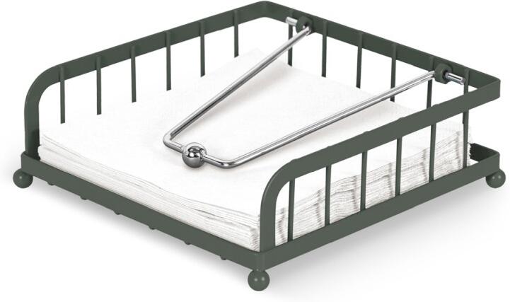 BERLINGERHAUS Držák na ubrousky nerez ocel Matte Green Collection BH-8825