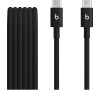 Apple beats USB-C / USB-C Woven Cable (1.5m)- Bolt Black (MDGA4EE/A)
