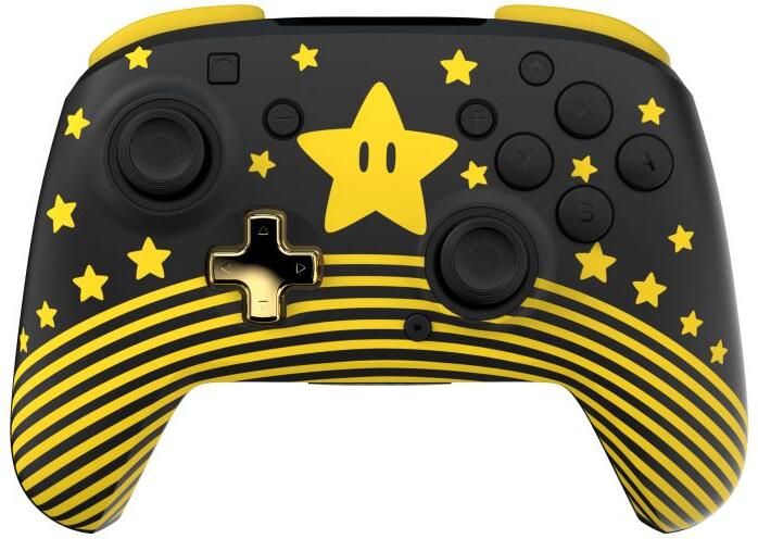 Turtle Beach Rematch Wireless, bezdrátový herní ovladač pro Nintendo Switch 2, Glow,Super Mario Star (TBC-8101-75)