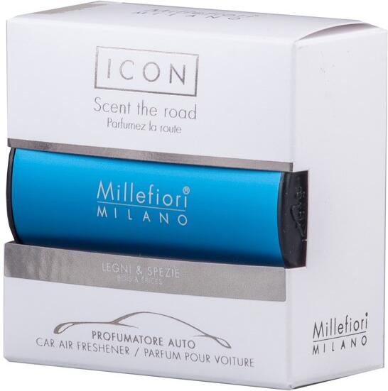 Millefiori Icon Legni & Spezie vůně do auta Classic modrá