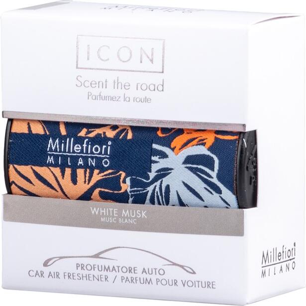 Vůně do auta Millefiori Milano Icon White Musk Textil Floral