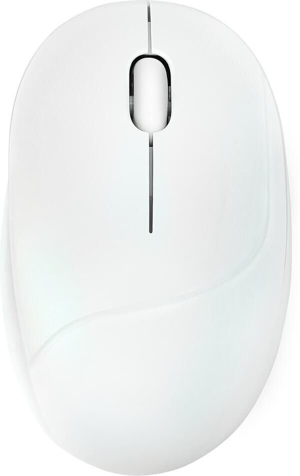 Asus Fragrance Mouse MD101/Ergonomická/Optická/2 400 DPI/USB+BT/Bílá (90XB08U0-BMU000)